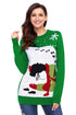 Sexy Green Got Run Over By Reindeer Christmas Sweater